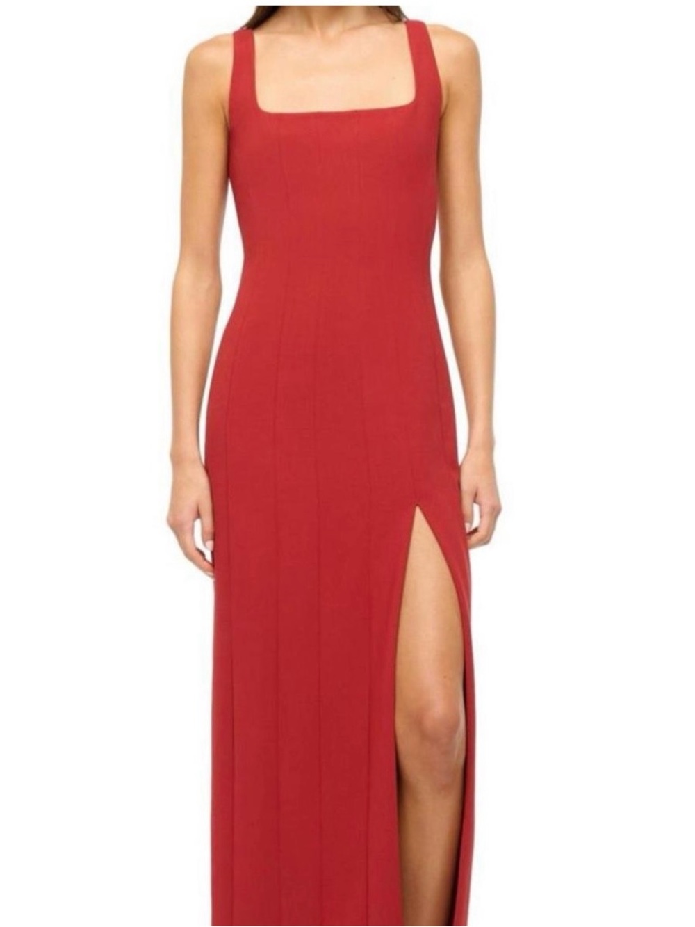 NEW WITH TAGS Staud Portrait Crepe Dress